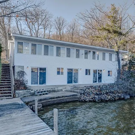 Modern Winnipesaukee Lake Front Retreat Alton Exterior photo